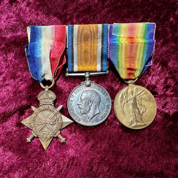 WW1 Medal Trio 1